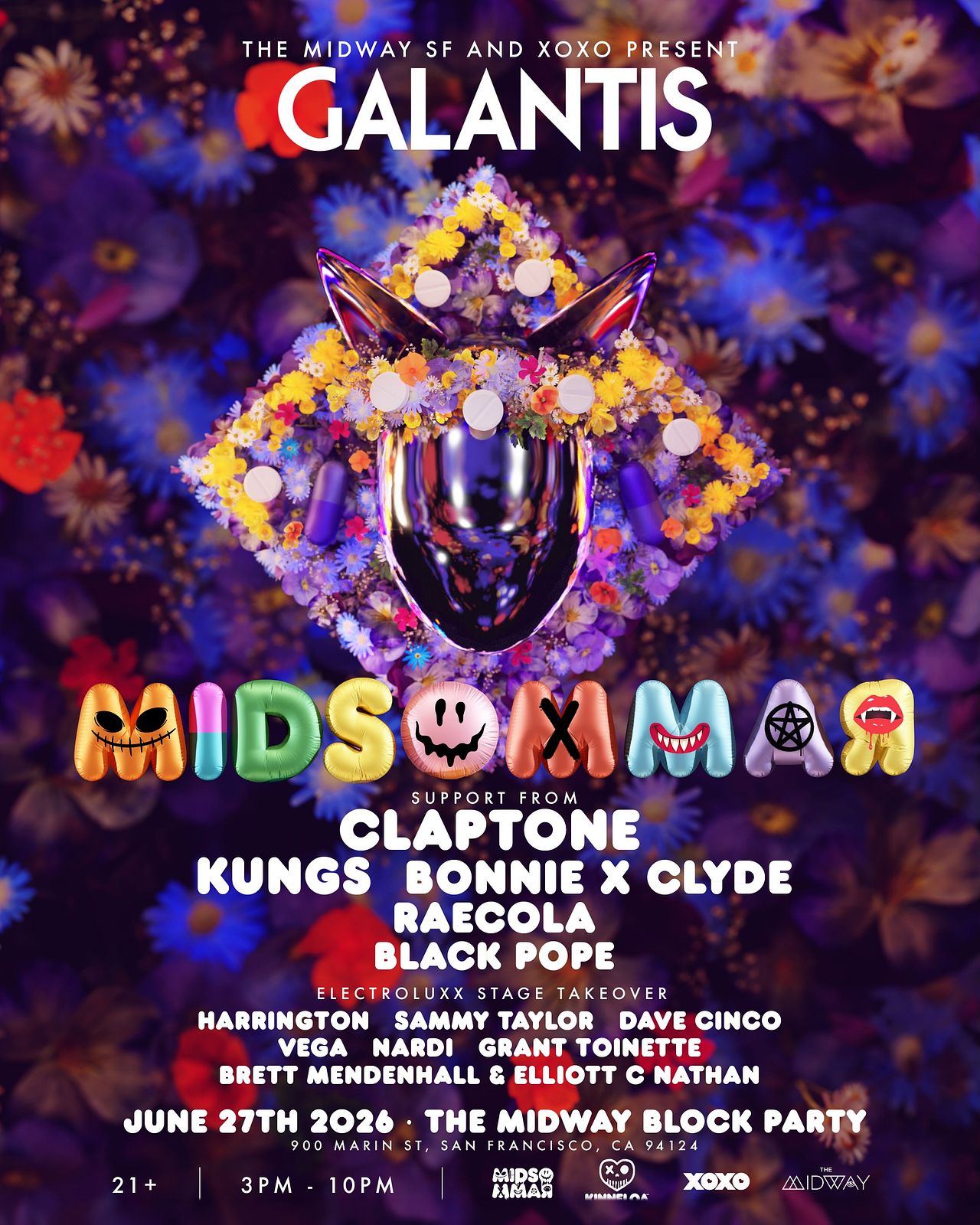 Midsommar: Galantis, Claptone, Kungs flyer