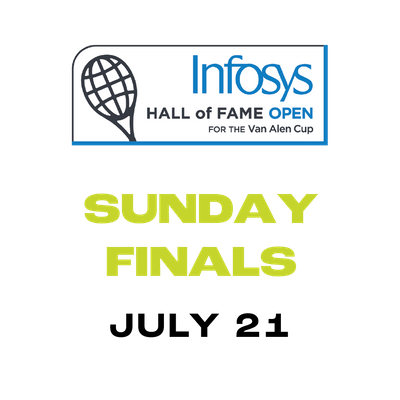 Sunday July 21 - Tournament Finals Tickets at Infosys Hall of Fame Open ...