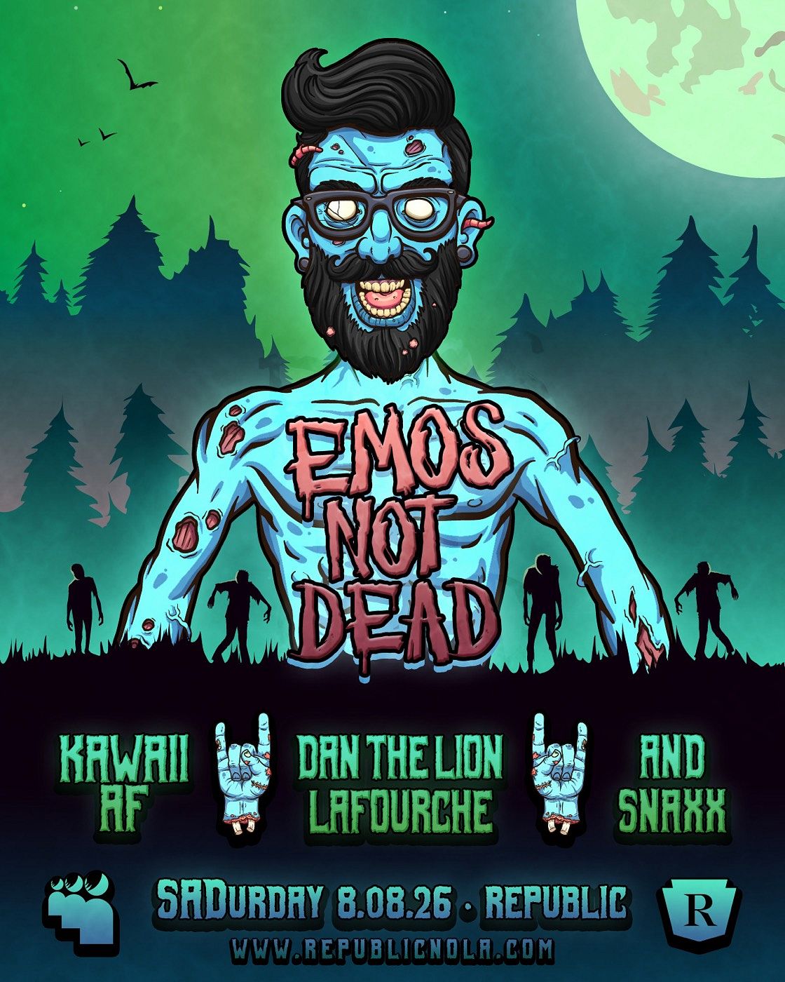 Emo Night: Emo's NOT Dead Tickets at Republic in New Orleans by