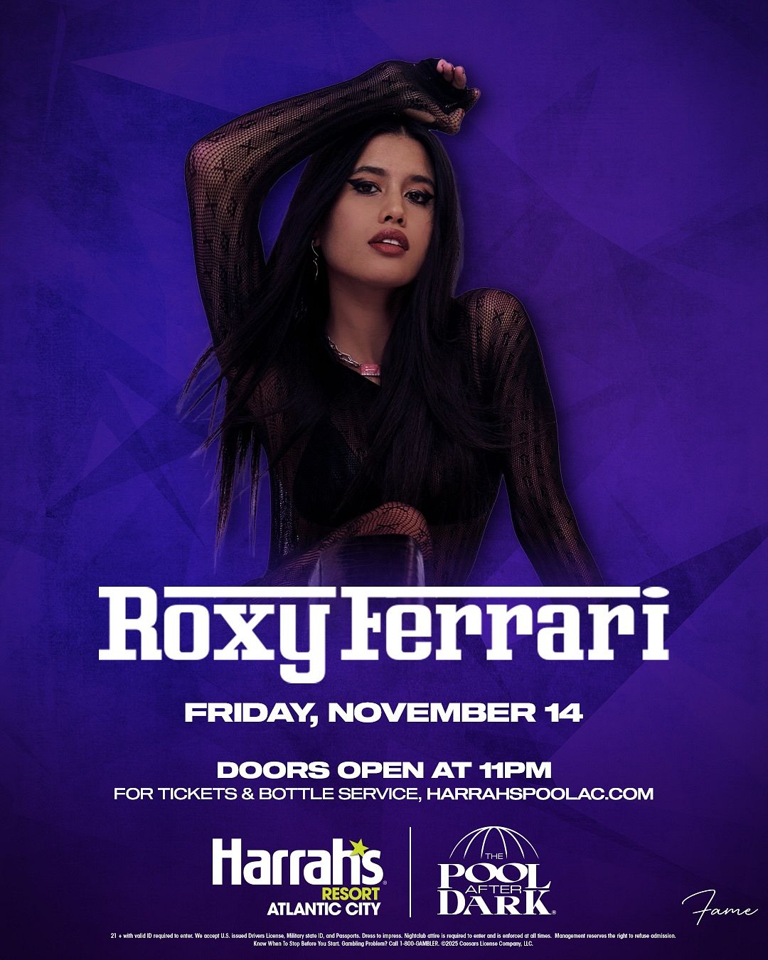 ROXY FERRARI at The Pool After Dark Friday, November 14, 2025