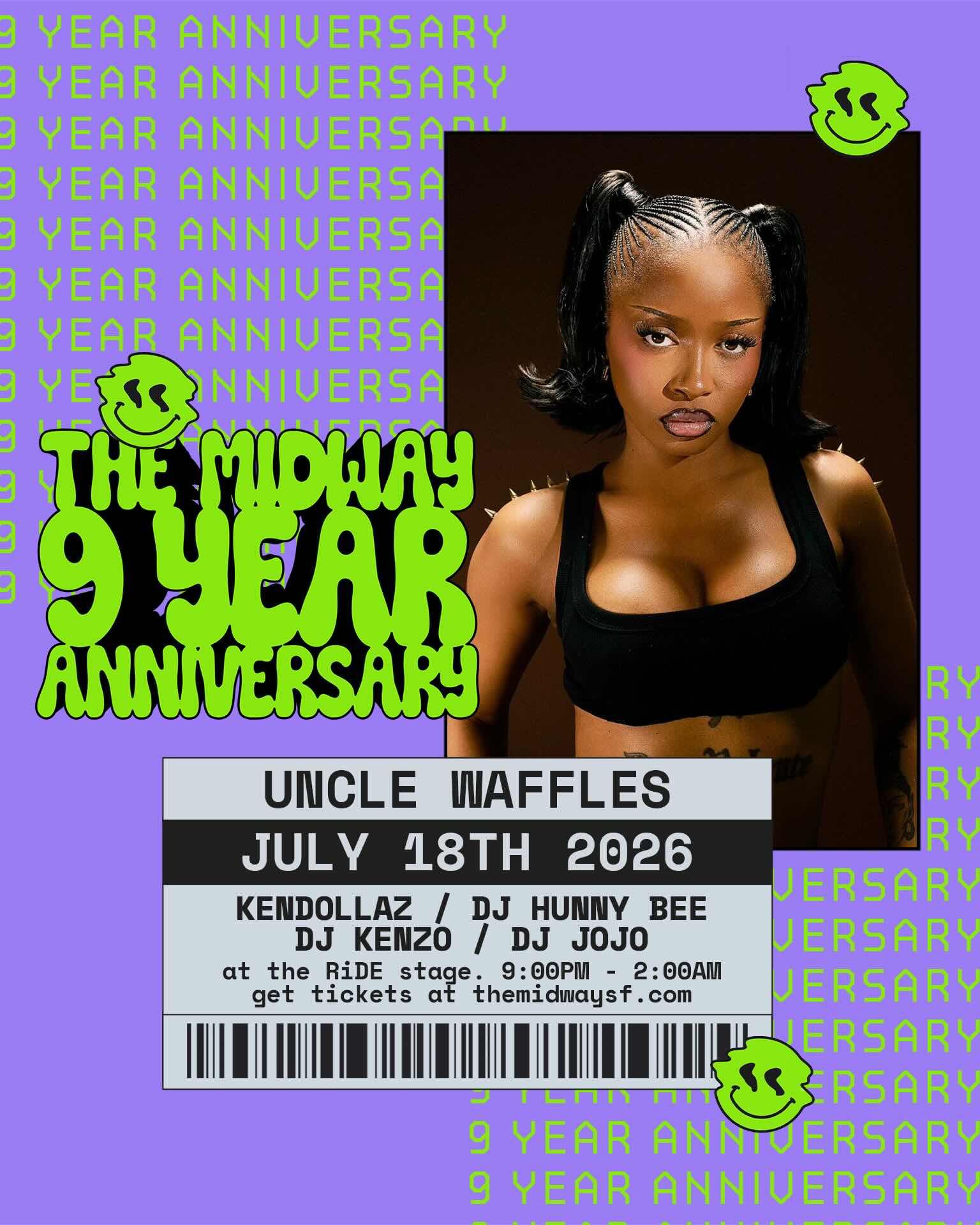 The Midway's 9 Year Anniversary