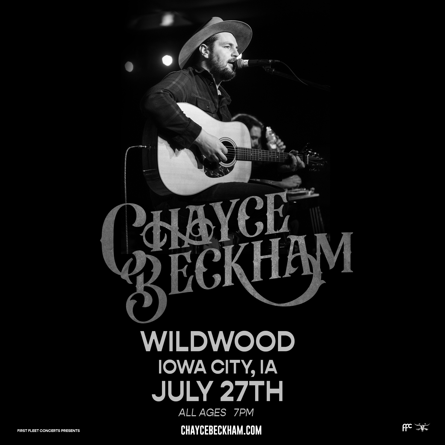 Chayce Beckham Tickets at Wildwood in Iowa City by Wildwood Tixr