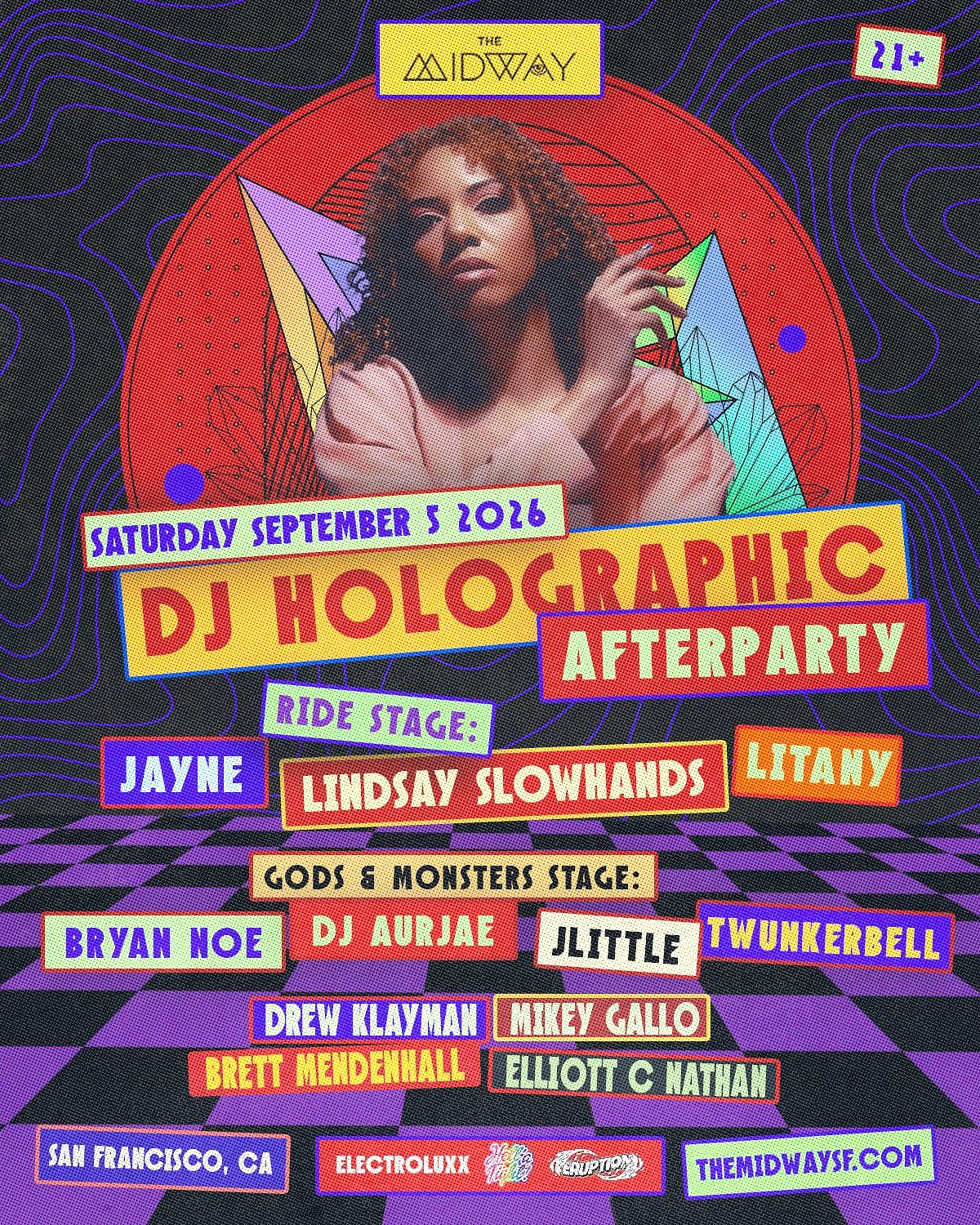 DJ Holographic at The Midway Tickets in San Francisco | Tixr
