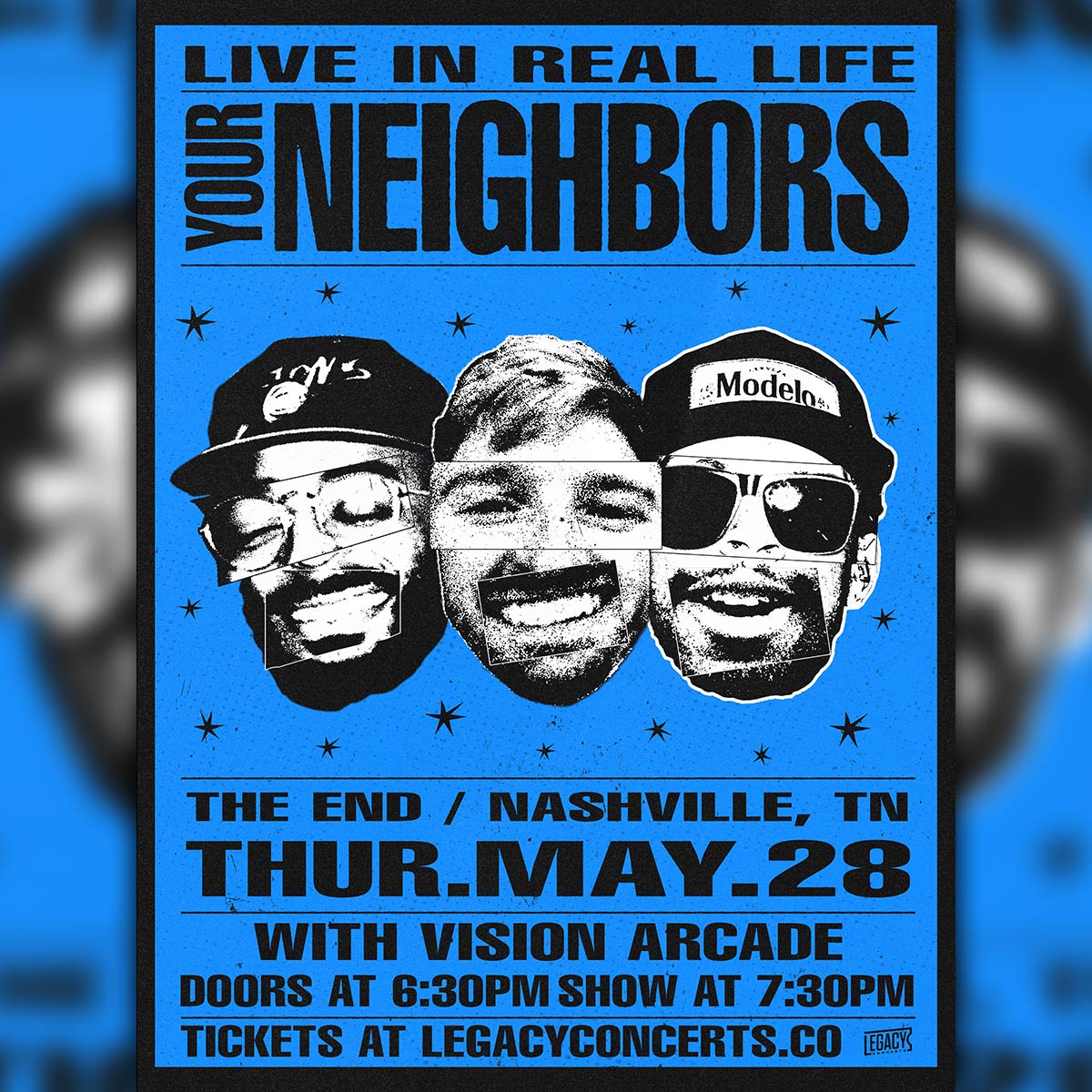 Your Neighbors Tickets at The End in Nashville by Legacy Concerts