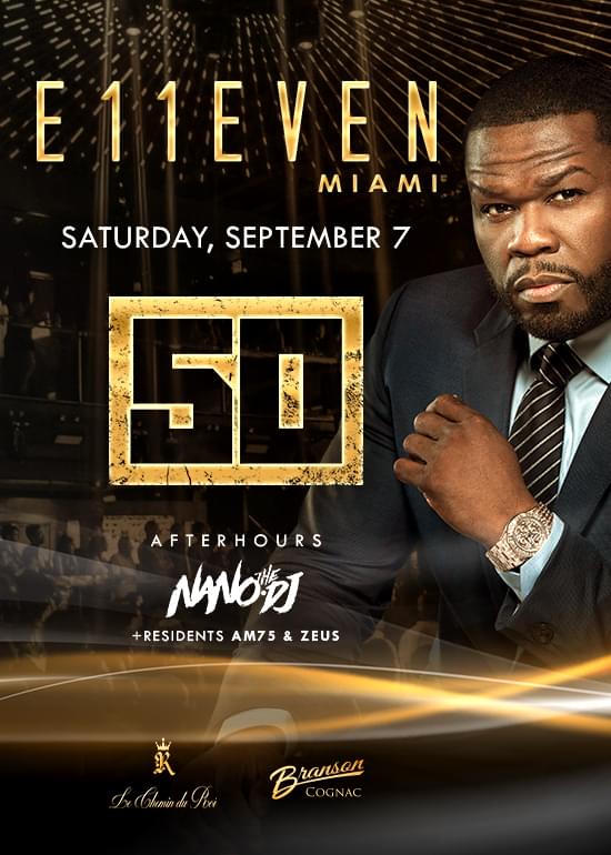 50 Cent Tickets at E11EVEN Miami in Miami by 11 Miami Tixr