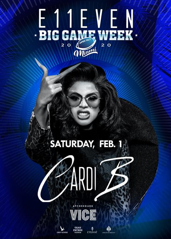 Cardi B Tickets At E11EVEN Miami In Miami By 11 Miami | Tixr