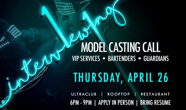 Model Casting Call Tickets at E11EVEN Miami in Miami by 11 Miami | Tixr