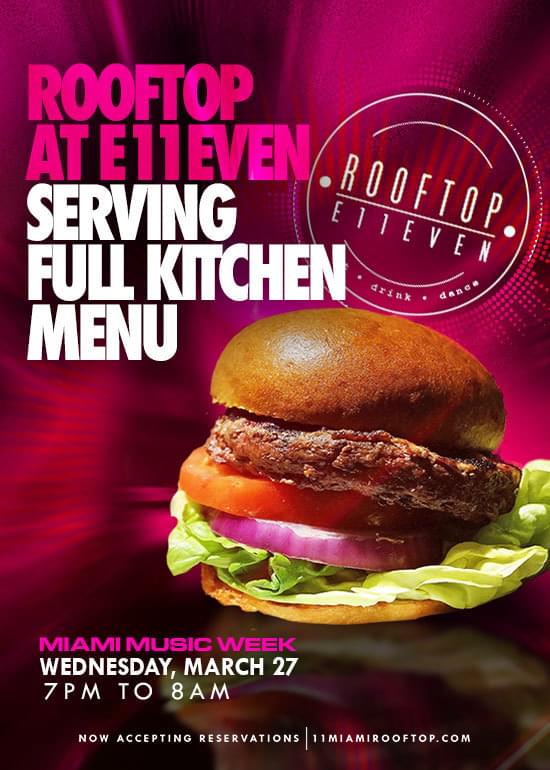 Rooftop Restaurant Tickets at Rooftop at E11EVEN in Miami by 11 Miami Rooftop Tixr