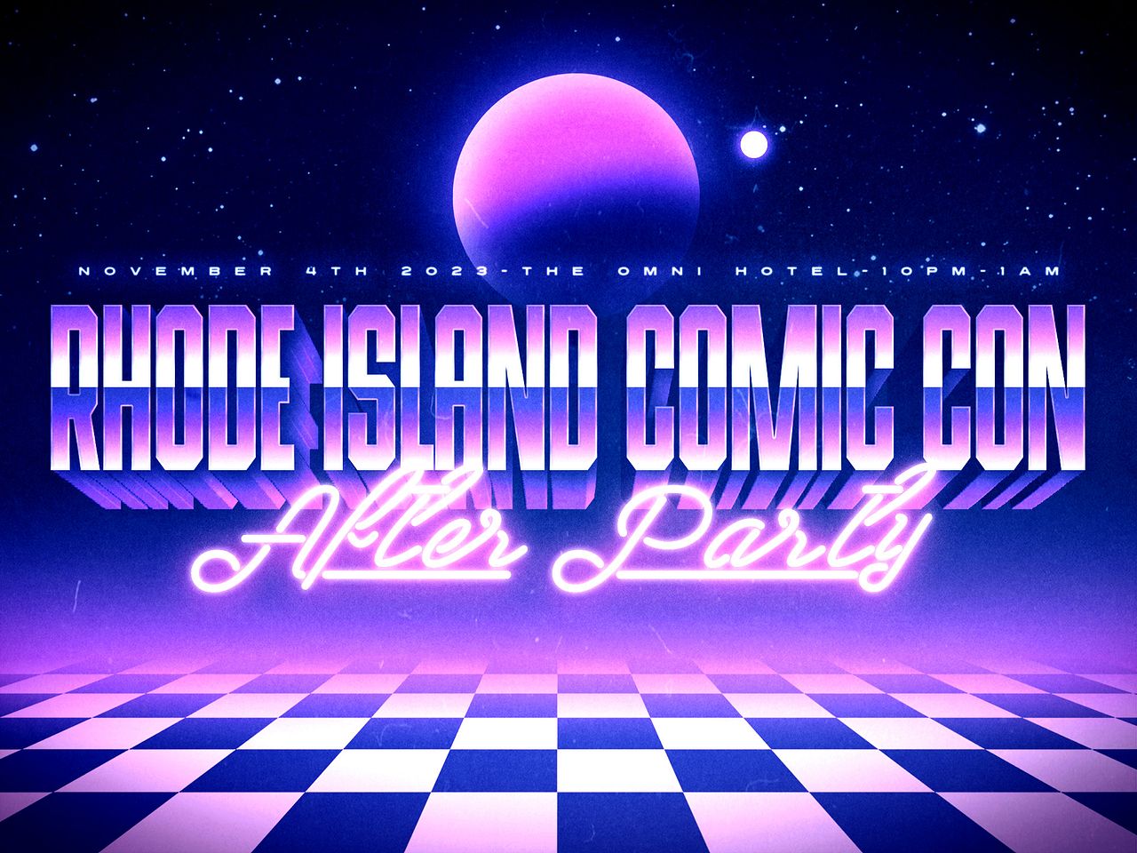 Rhode Island Comic Con After Party Tickets at Omni Hotel in Providence