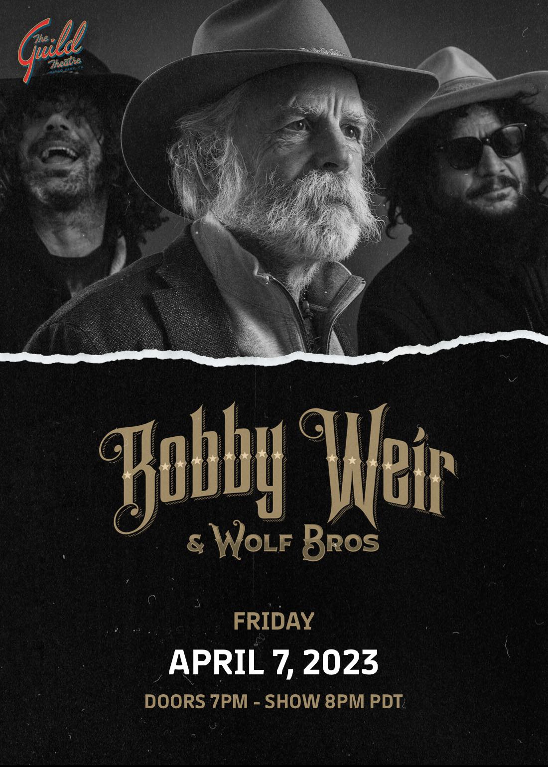 Bobby Weir & Wolf Bros Trio Tickets at The Guild Theatre in Menlo Park