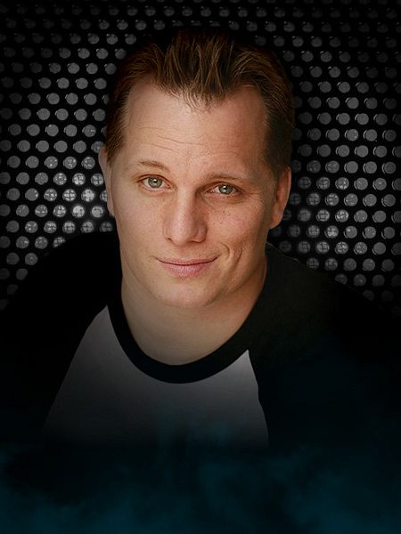 Adam Hunter performing at House of Comedy