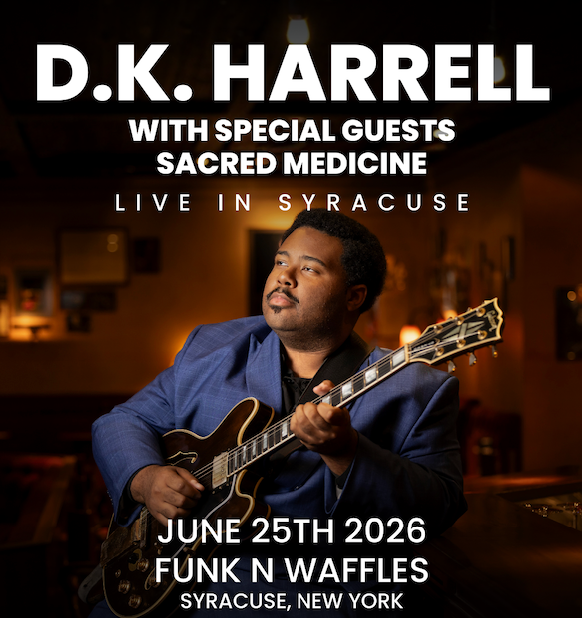 D.K. Harrell Tickets at Funk N Waffles in Syracuse by Riot Squad