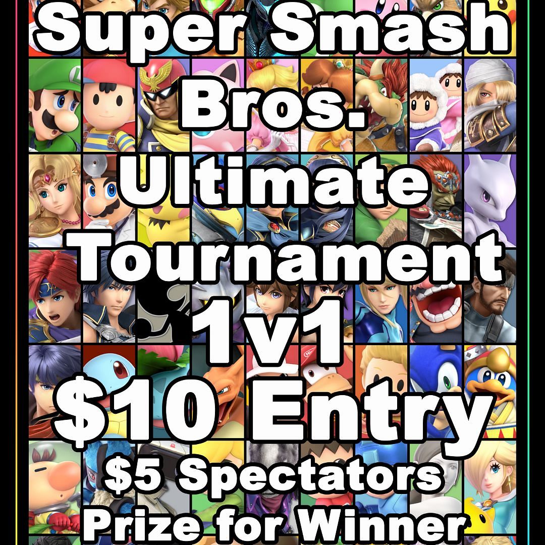 Super Smash Bros. 1v1 Ultimate Tournament (Nintendo Switch) // *PRIZE