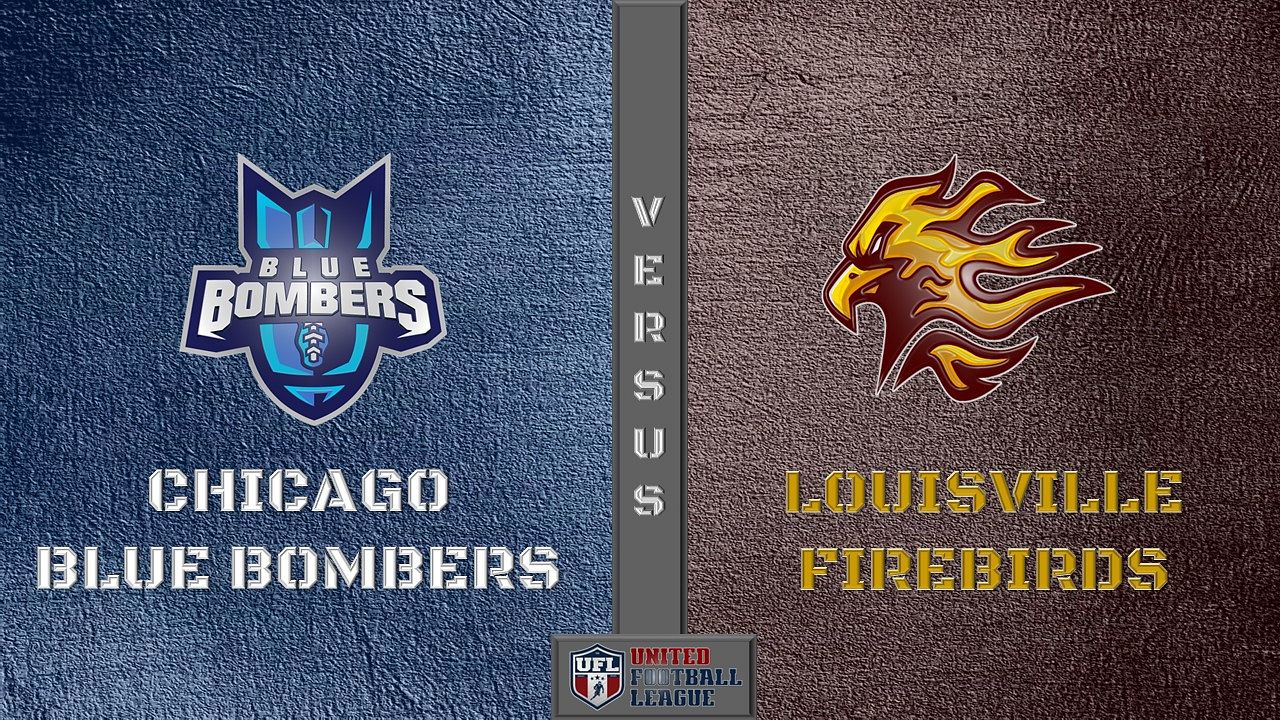 CHICAGO BLUE BOMBERS WEEK 19 Tickets at Firebirds Memorial Stadium in