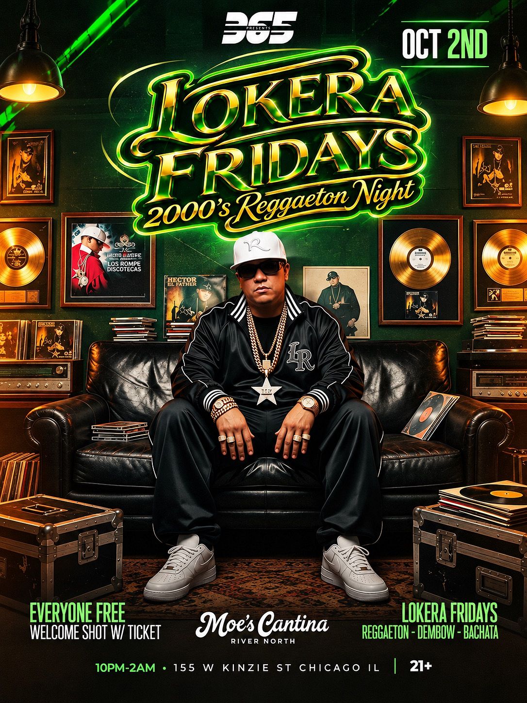 LOKERA FRIDAYS AT MOES CANTINA (21+) flyer
