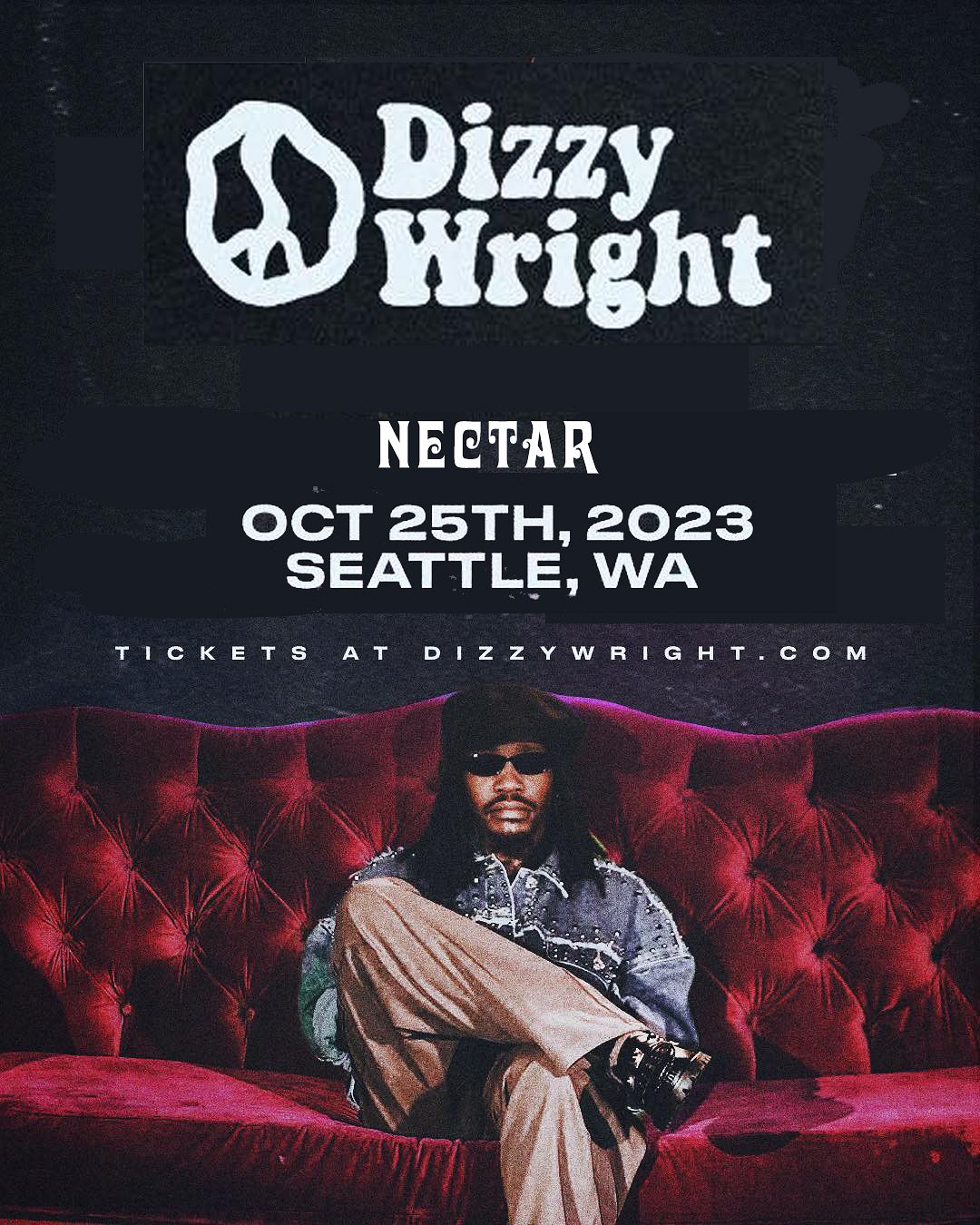 DIZZY WRIGHT plus Jay Fiddy & Whitebear Tickets at Nectar Lounge in