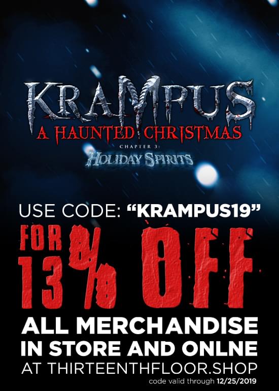 Krampus A Haunted Christmas 12 28 Tickets At 13th Floor