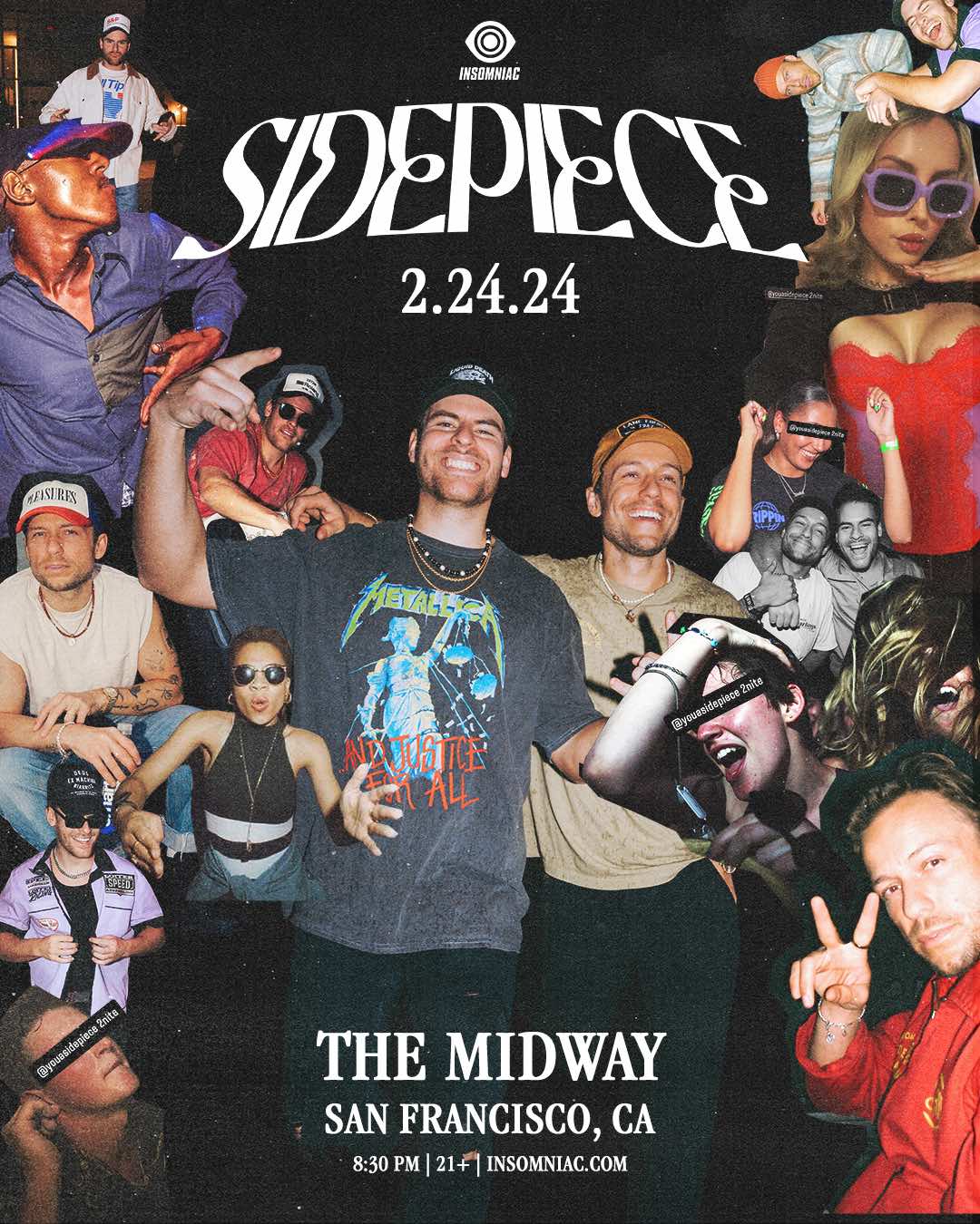 Insomniac Presents Sidepiece Tickets At The Midway In San Francisco By