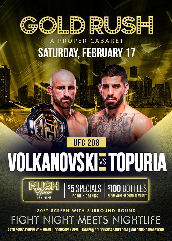 UFC 298 VOLKANOVSKI VS TOPURIA