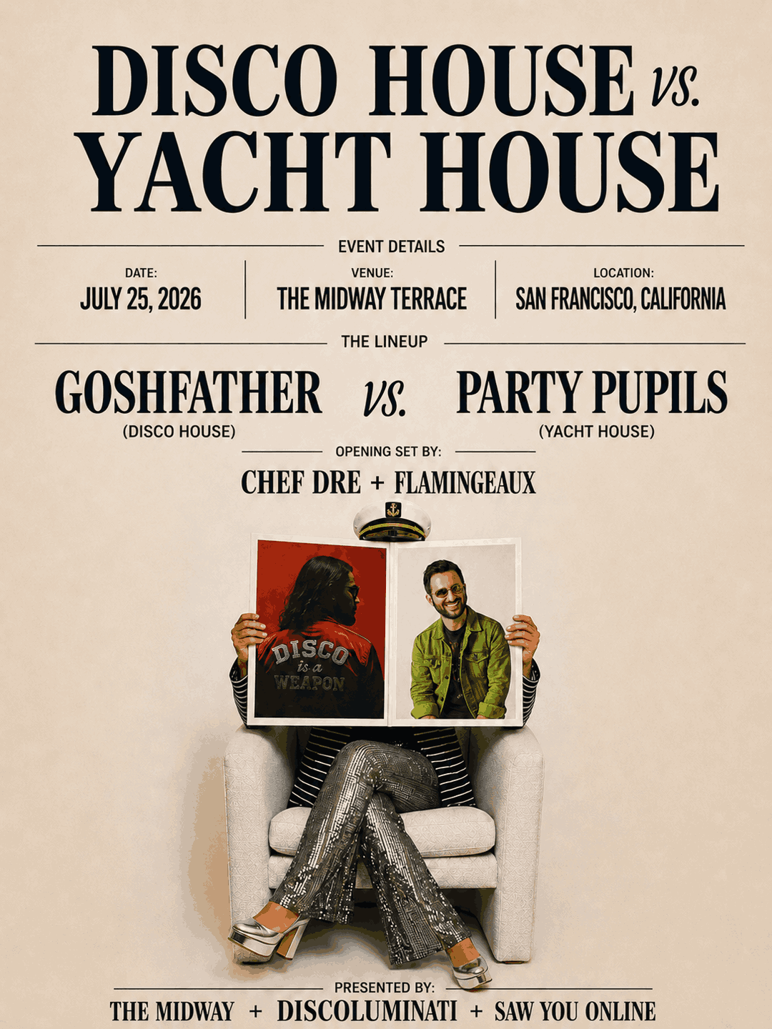 Disco House Vs. Yacht House