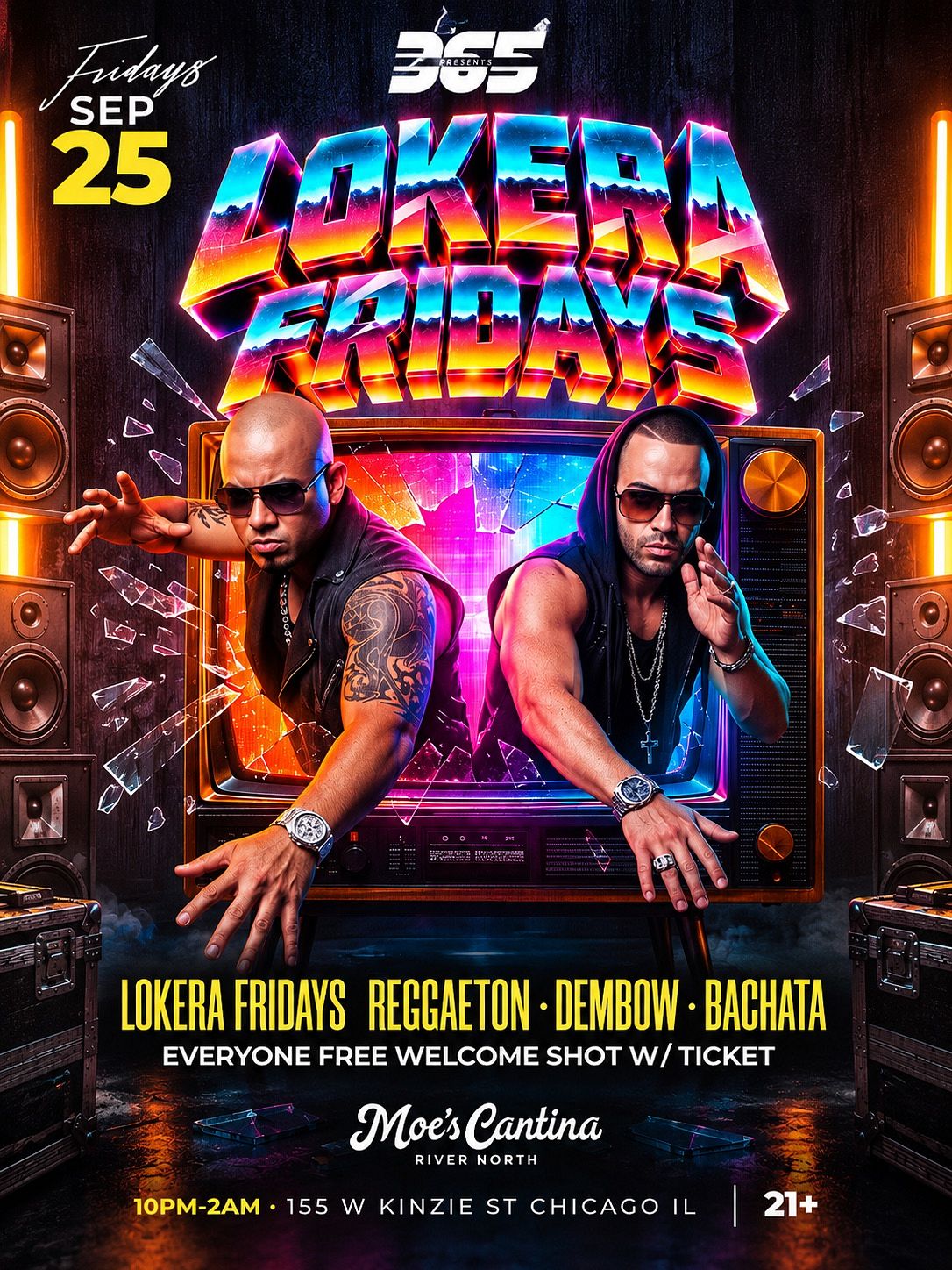 LOKERA FRIDAYS AT MOES CANTINA (21+) flyer
