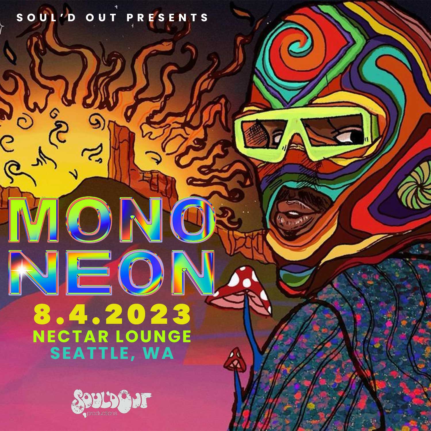 MonoNeon Tickets At Nectar Lounge In Seattle By Nectar Lounge | Tixr