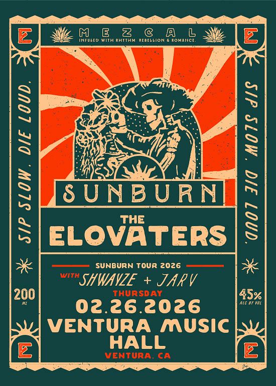 SOLEIL LAST CONCERT(仮) DVD　LIVE　AT　VEATS THE ELOVATERS - SUNBURN TOUR 2026 Tickets in Ventura | Tixr