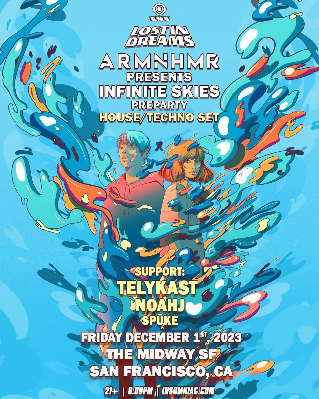 Lost In Dreams presents ARMNHMR Tickets at The Midway in San Francisco