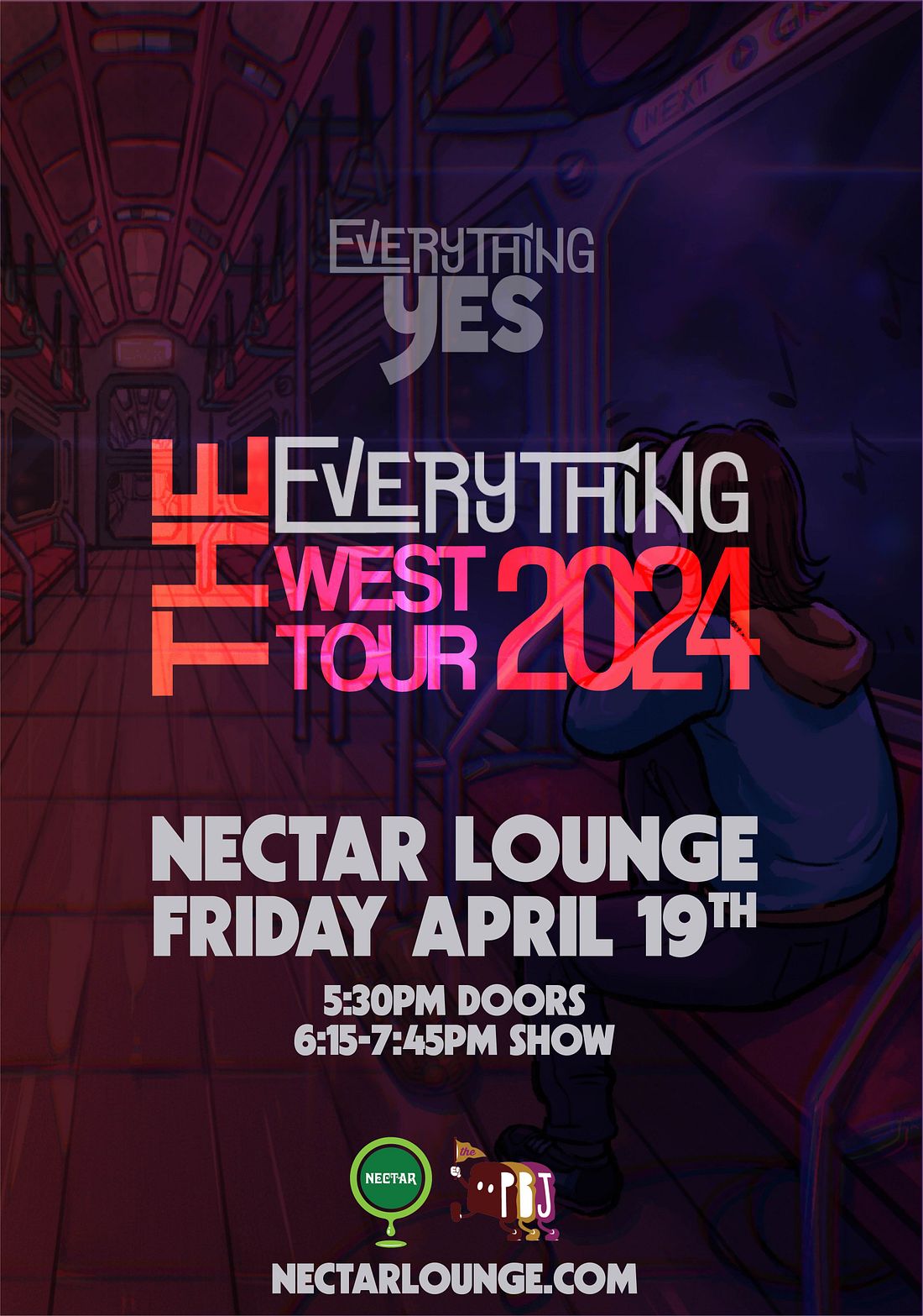 EVERYTHING YES Tickets At Nectar Lounge In Seattle By Nectar Lounge | Tixr