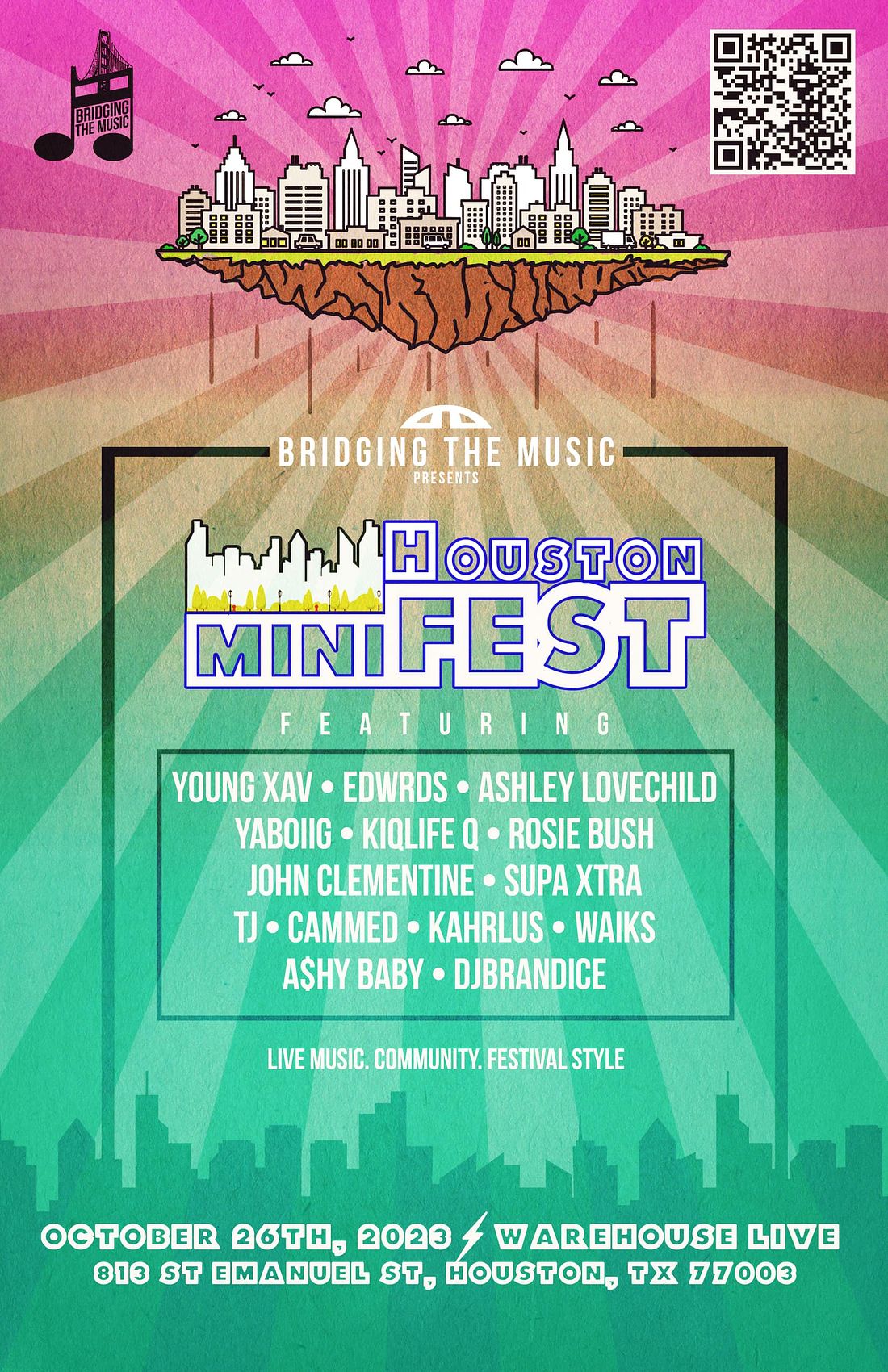Houston miniFEST Tickets at The Studio at Warehouse Live in Houston by