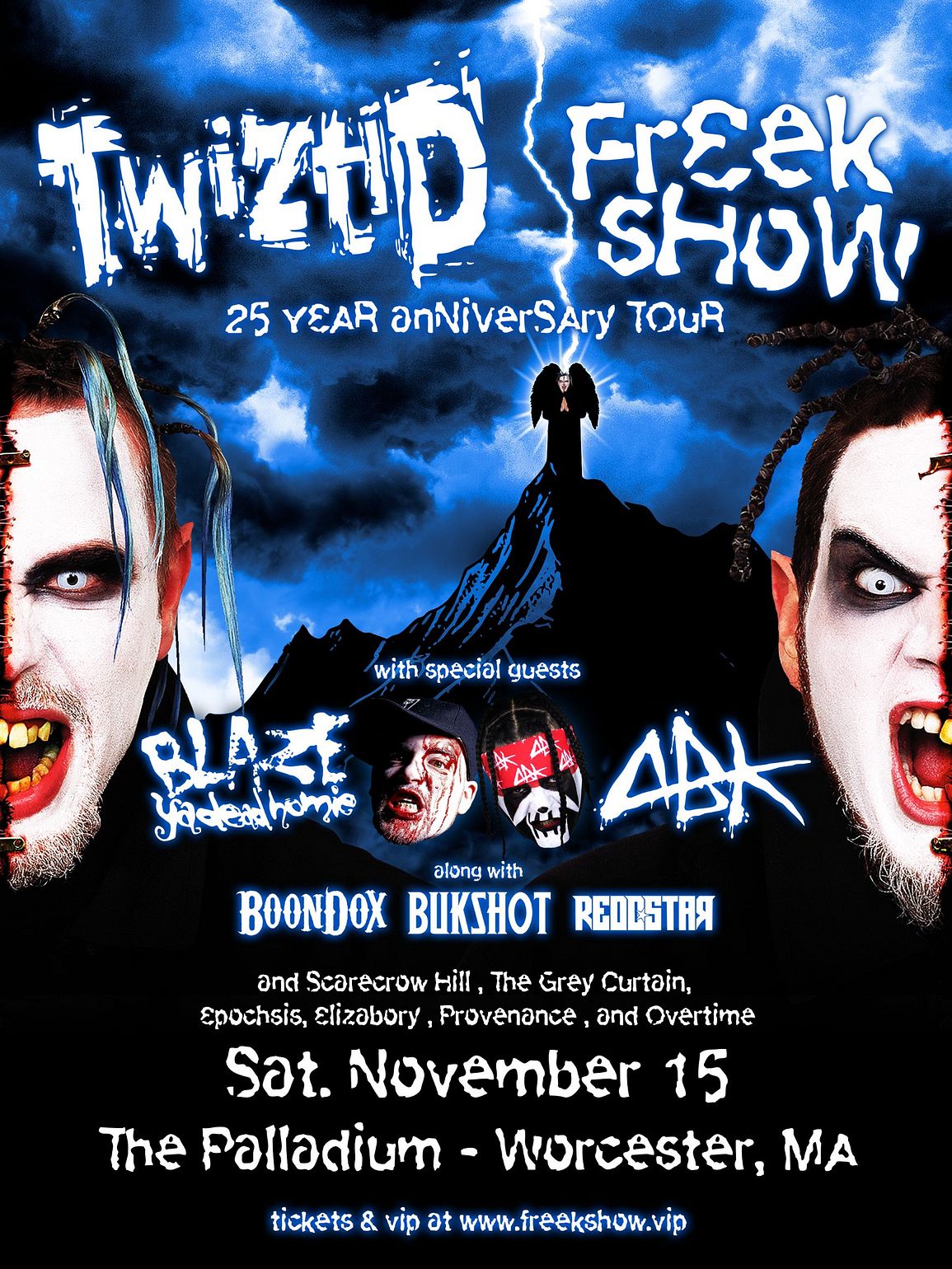 Twiztid - Freek Show 25 Year Anniversary Tour Tickets at The