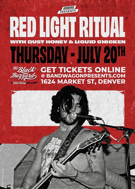 Red Light Ritual at The Black Buzzard Tickets at The Black Buzzard at