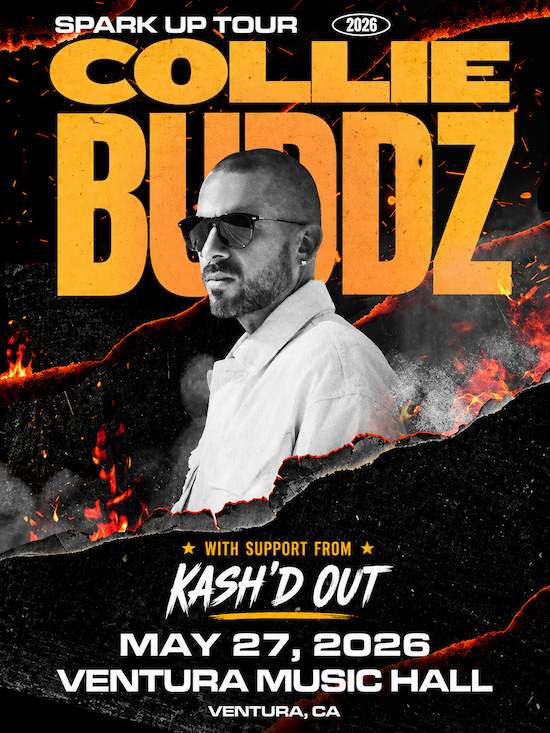 Collie Buddz - Spark Up Tour Tickets at Ventura Music Hall