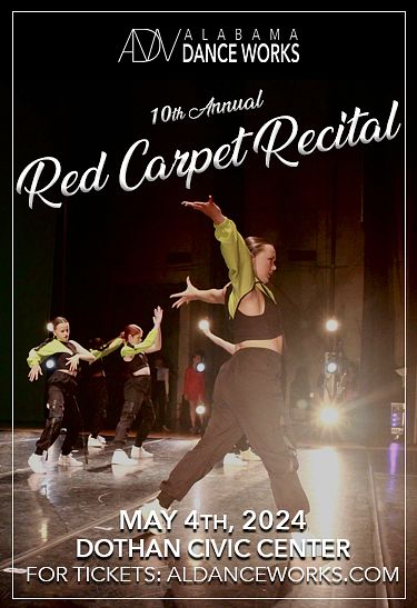 ADW Red Carpet Recital Tickets At Dothan Civic Center In Dothan By ...