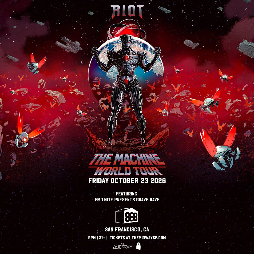 RIOT - The Machine World Tour Tickets at The Midway in San