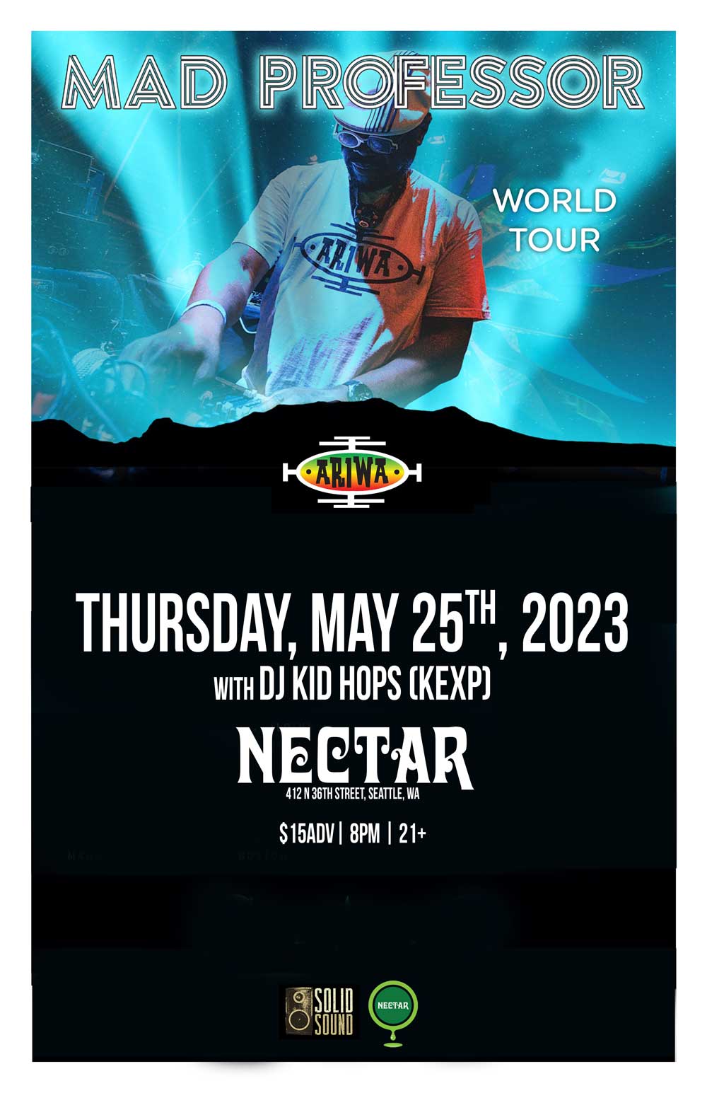 MAD PROFESSOR with DJ Kid Hops (KEXP) Tickets at Nectar Lounge in