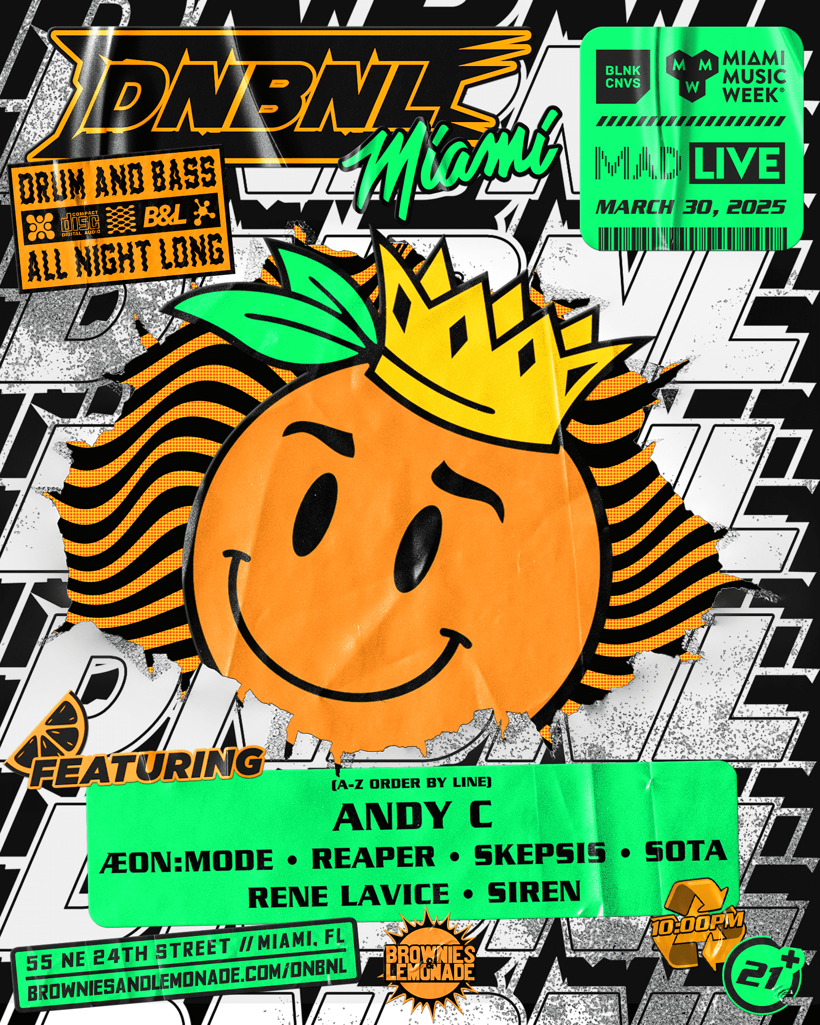 DNBNL Tickets at MAD LIVE in Miami by BLNK CNVS | Tixr
