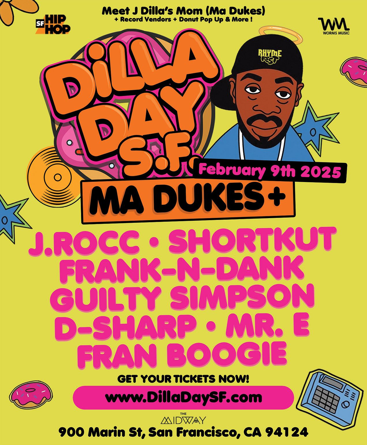 Dilla Day Tickets at The Midway in San Francisco by The Midway SF