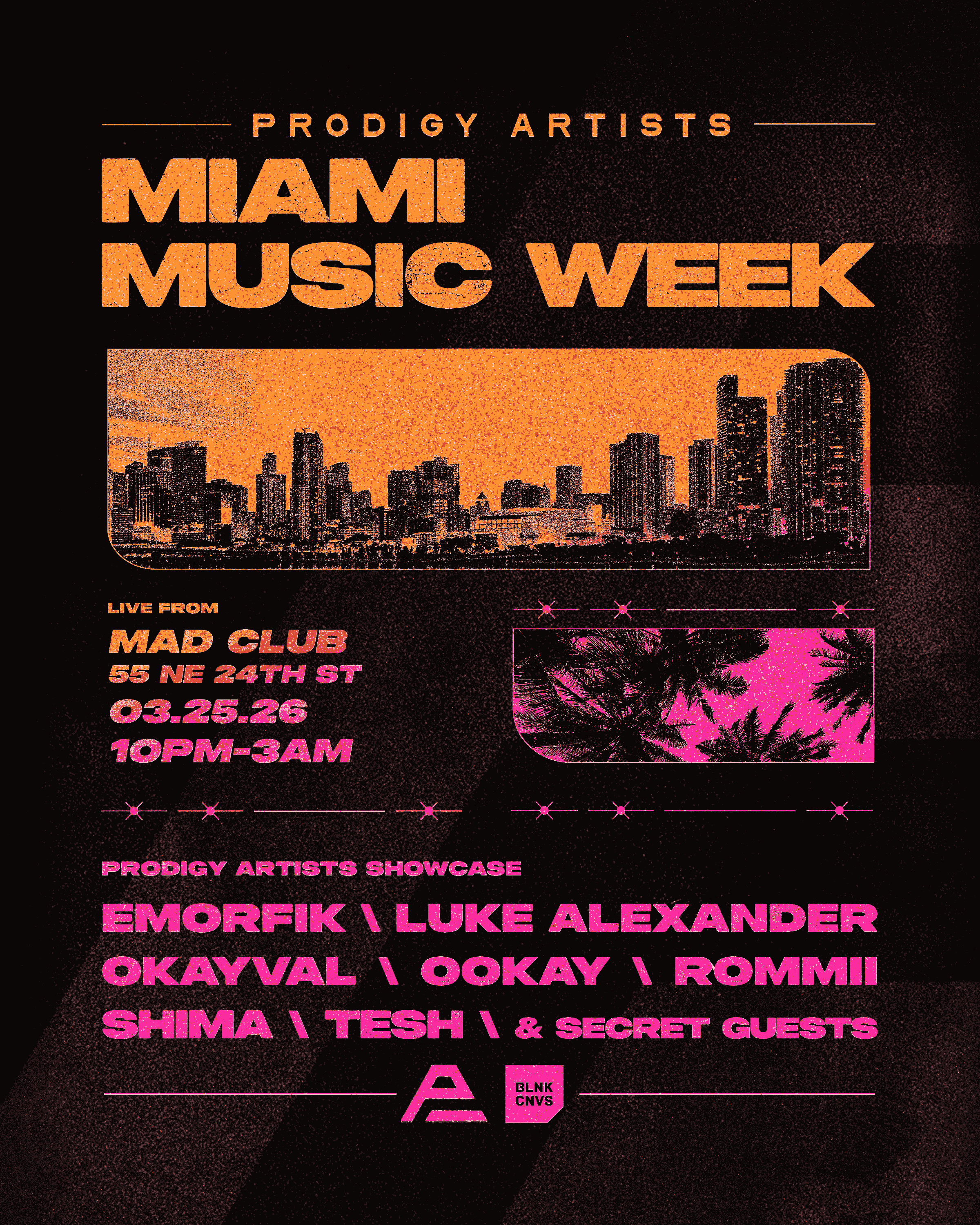 Prodigy Artist: Miami Music Week Tickets at MAD Club Wynwood in