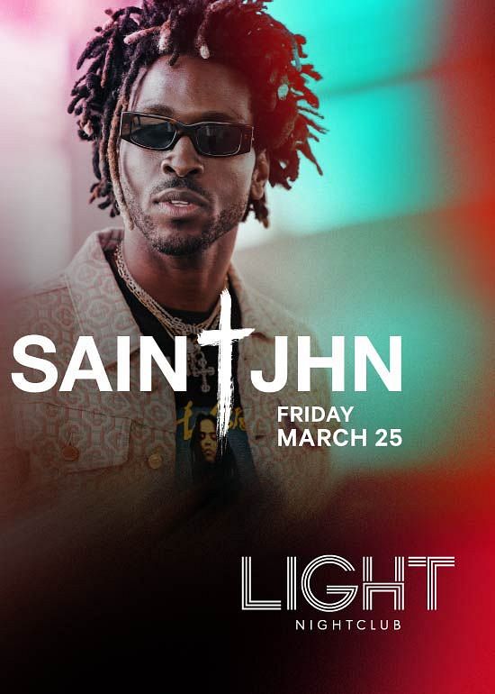 SAINT JHN Tickets at LIGHT in Las Vegas by LIGHT