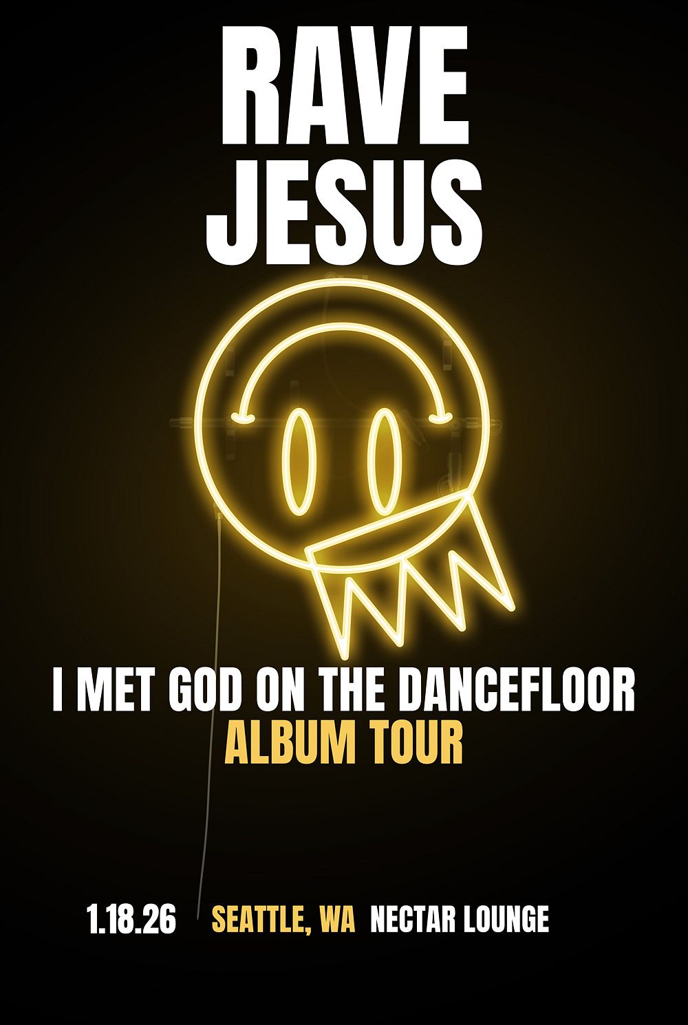 Christan Rave RAVE JESUS plus Mountains in the Sea Tickets at Nectar Lounge in ...