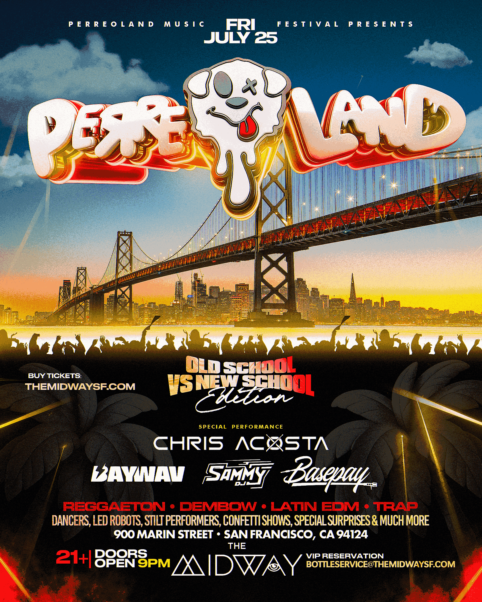 PERREOLAND - The Ultimate Reggaeton Experience Tickets at The