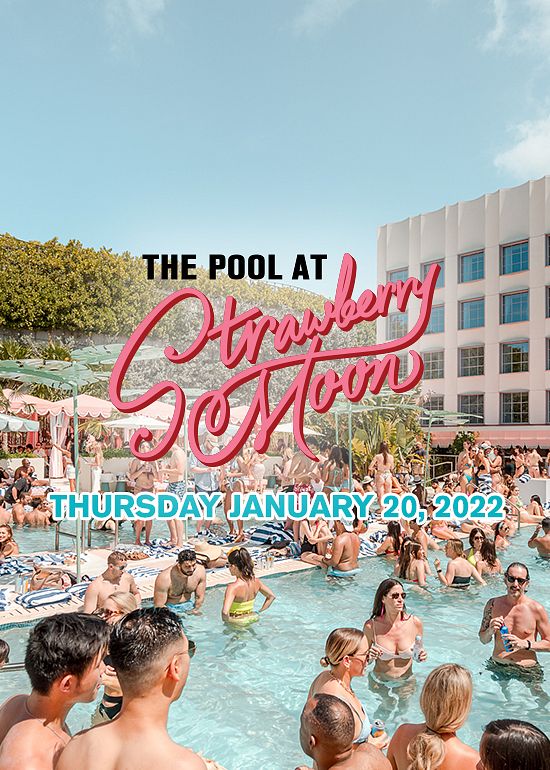Thursday, January 20th Tickets at Strawberry Moon in Miami Beach by