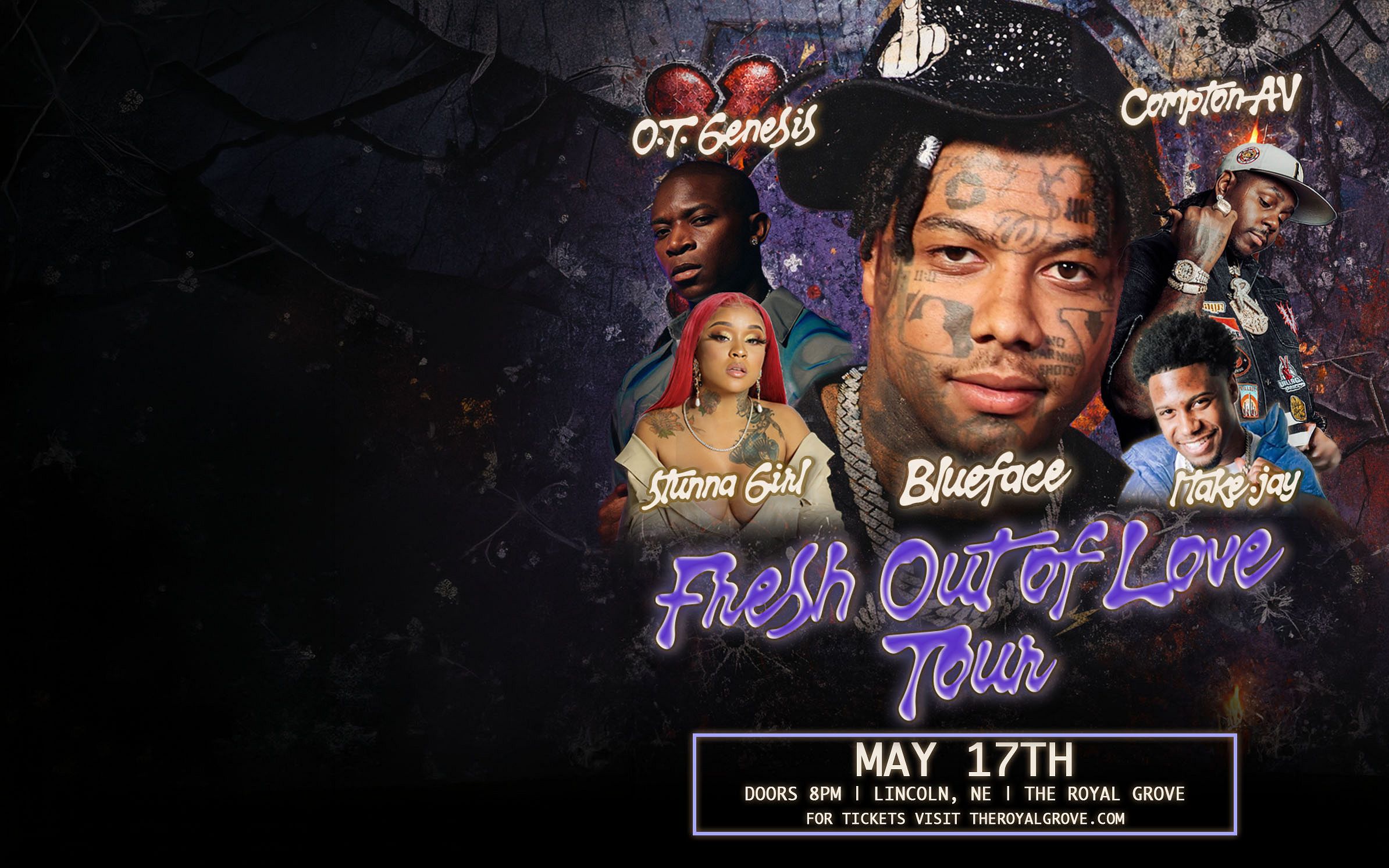 Blueface w/ O.T Genesis, Compton AV, Stunna Girl, and I Take.Jay