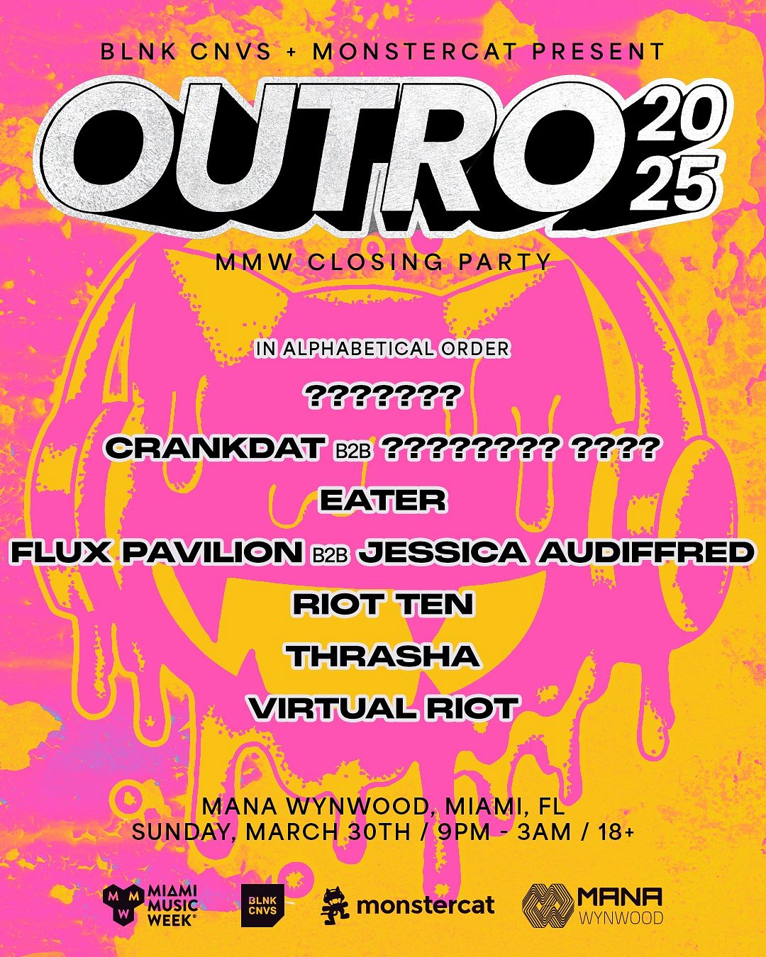 OUTRO Tickets at Mana Wynwood in Miami by BLNK CNVS | Tixr