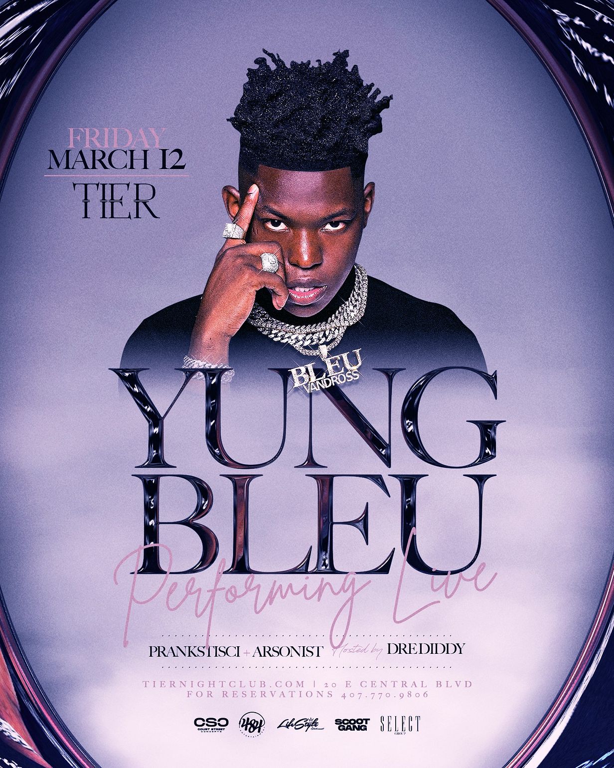 Yung Bleu Tickets at Tier in Orlando by Tier Tixr