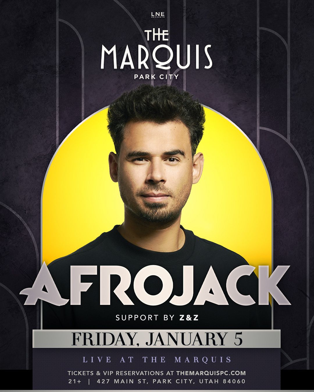 Afrojack At The Marquis PC Tickets At The Marquis PC In Park City By