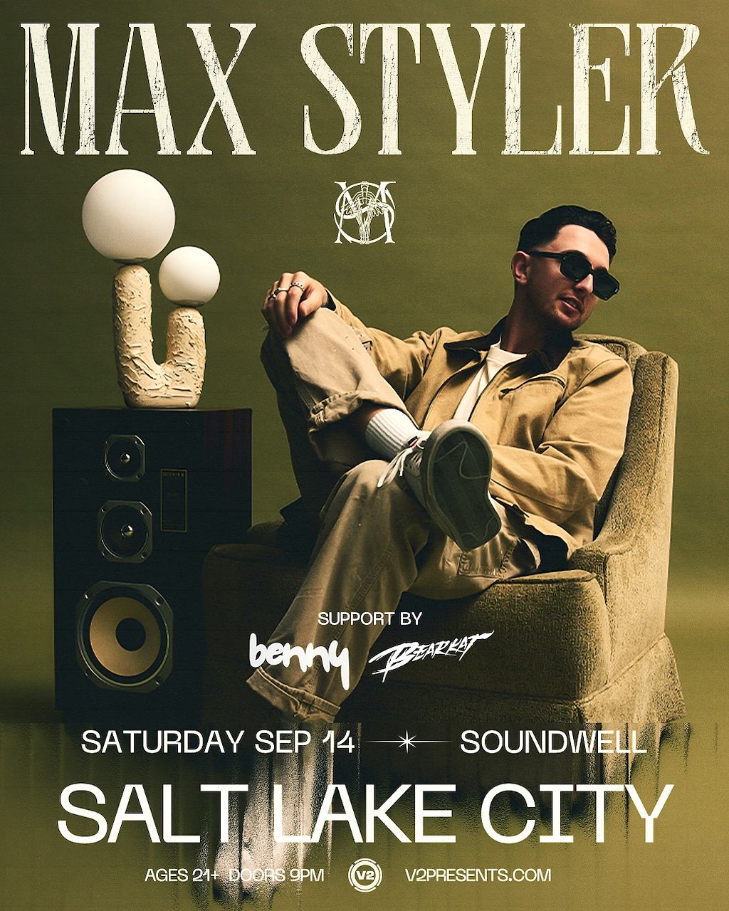 MAX STYLER at SOUNDWELL Tickets at Soundwell in Salt Lake City by ...