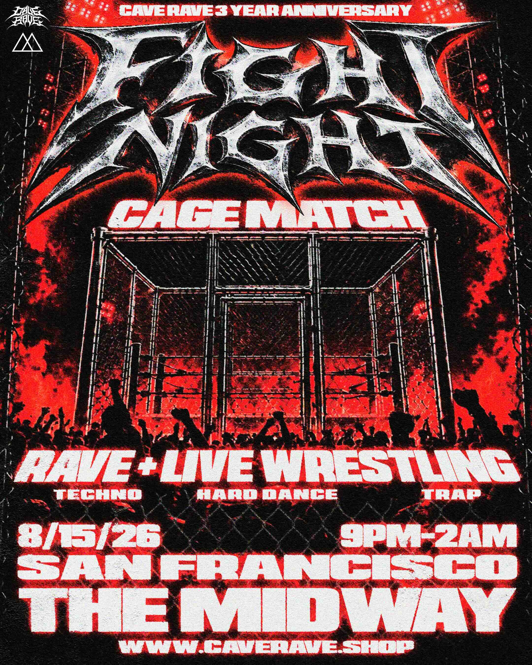 FIGHT NIGHT: LIVE WRESTLING RAVE event image