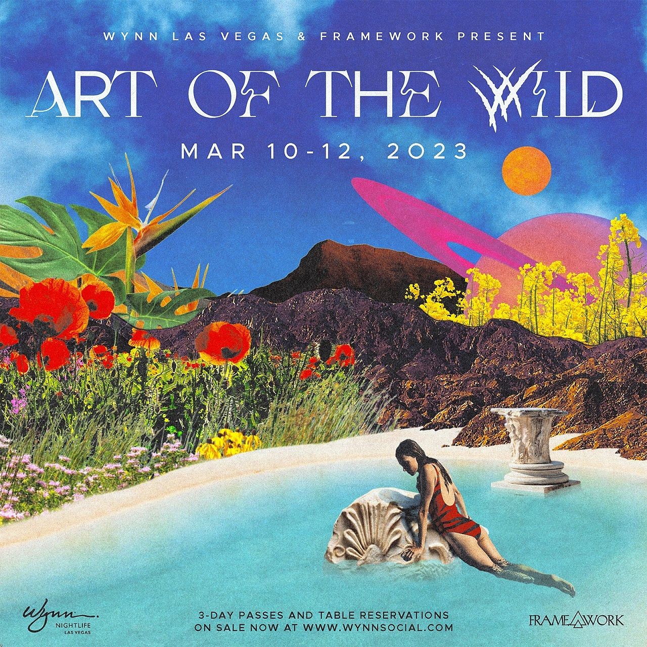 ART OF THE WILD 3 Day Pass Tickets at XS in Las Vegas by XS